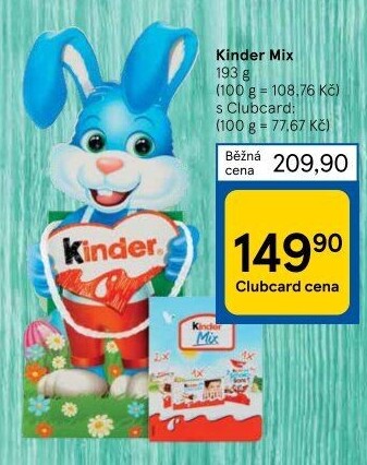 Cukrovinky Mix Kinder