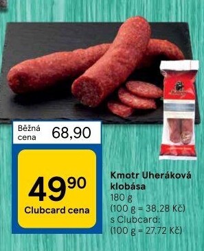 Klobása Uheráková Kmotr