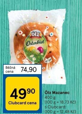 Mazanec máslový Ölz