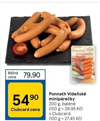 Minipárečky vídeňské Ponnath