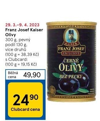 Olivy Exclusive Franz Josef Kaiser