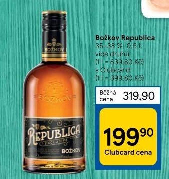 Rum Republica Exclusive Božkov