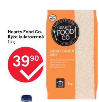 Rýže kulatozrnná Hearty Food Co Tesco