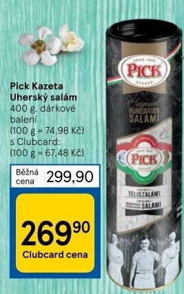 Salám Uherák Pick - dárkové balení