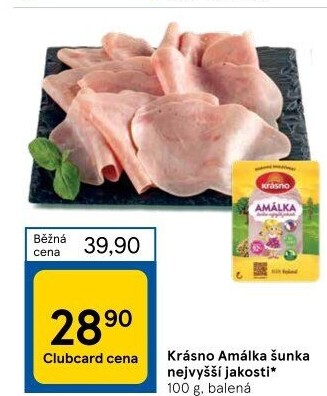 Šunka Amálka nejvyšší jakosti Krásno