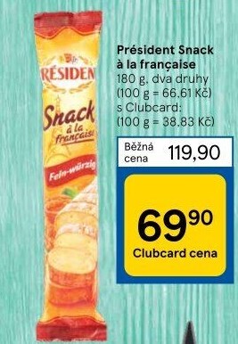 Sýr Snack Président