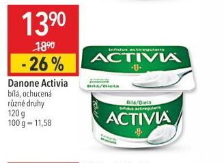 Bílý jogurt Activia Danone