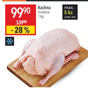Kachna mražená