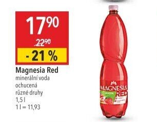 Minerální voda Magnesia Red