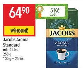 Mletá káva Jacobs Aroma Standard