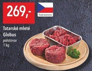 Tatarský biftek Globus