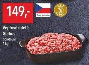 Vepřové mleté maso Globus