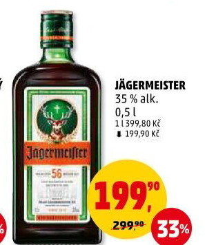 Bylinný likér Jägermeister