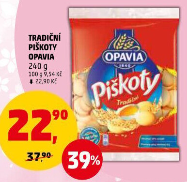 Piškoty Opavia