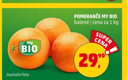 Pomeranče My BIO