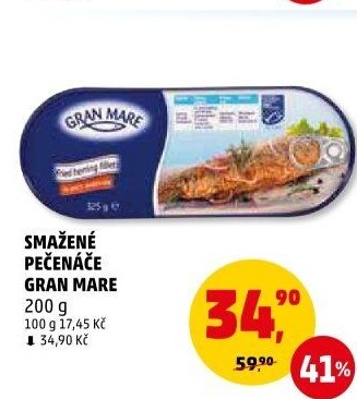 Smažené pečenáče v marinádě Gran Mare