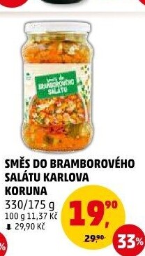 Směs do bramborového salátu Karlova Koruna