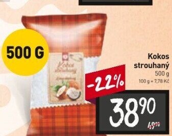 Kokos strouhaný IBK trade