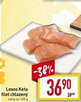 Losos filety Keta