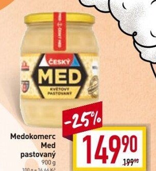 Med pastovaný Medokomerc