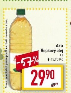 Olej řepkový Ara