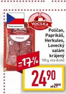 Salám Poličan Vocílka