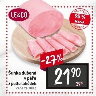Šunka dušená LE&amp
