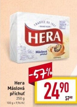 Tuk s máslovou příchutí Hera