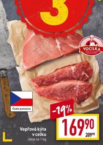 Vepřová kýta Vocílka