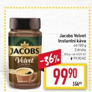 Instantní káva Jacobs Velvet