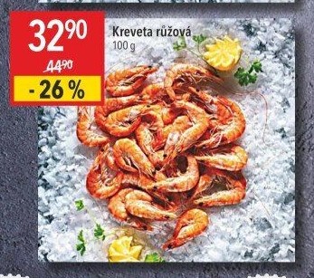 Krevety růžové