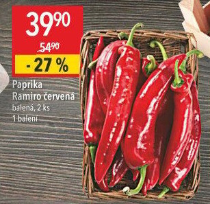 Paprika červená Ramiro