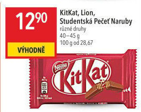 Tyčinka Finger Kit Kat Nestlé