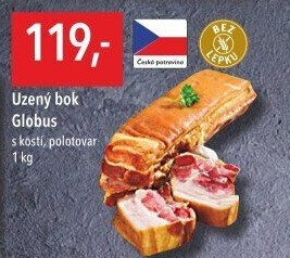 Uzený bok s kostí Globus