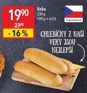 Veka chlebíčková