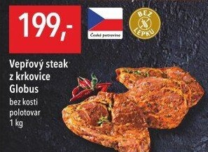 Vepřová krkovice steak Globus