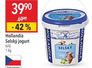 Bílý jogurt selský Hollandia
