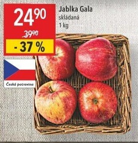 Jablka Gala