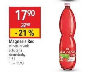 Minerální voda Magnesia Red