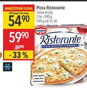 Pizza mražená Ristorante Dr. Oetker