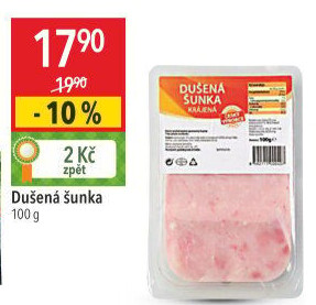 Šunka dušená Korrekt