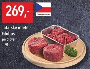 Tatarský biftek Globus
