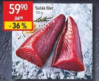 Tuňák žlutoploutvý filet