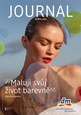 akční leták dm drogerie 6.4.2023-3.5.2023