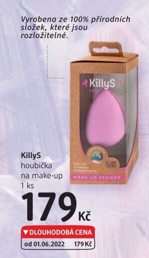 Houbička na make up KillyS
