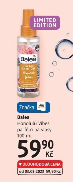 Parfém na vlasy Balea