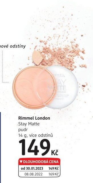 Pudr Stay Matte Rimmel