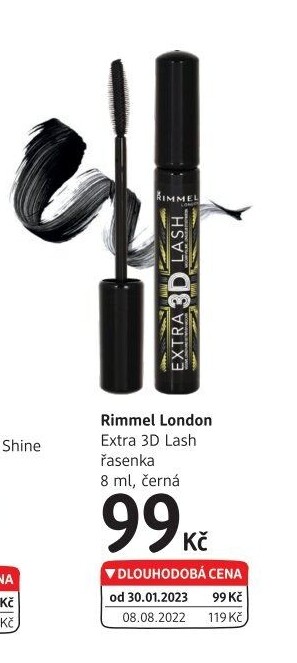 Řasenka Extra 3D Lash Rimmel