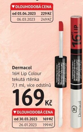 Rtěnka Lip Colour 16H Dermacol