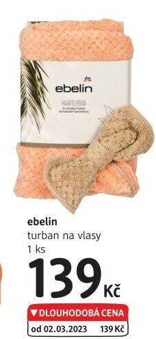 Ručníkový turban Ebelin